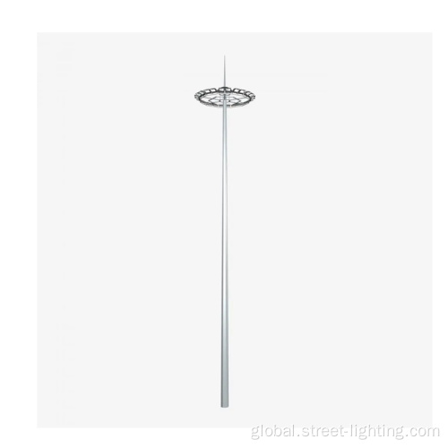 Polygonal Type 25m High Mast Lighting Pole